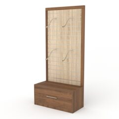 Стеллаж ПРОФИТ №1, Орех + Дуб Сонома