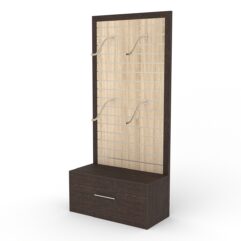 Стеллаж ПРОФИТ №1, Дуб Венге и Дуб Сонома