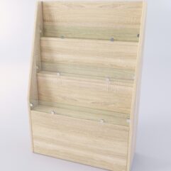 Прилавок БУКЛЕТ №1, Дуб Сонома