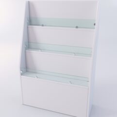 Прилавок БУКЛЕТ №1, Серый