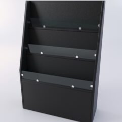 Прилавок БУКЛЕТ №1, Черный