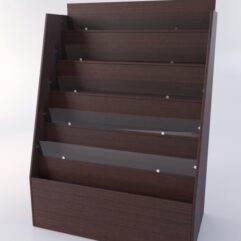 Прилавок БУКЛЕТ №2, Дуб Венге