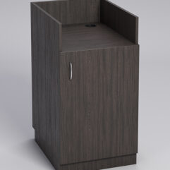 Прилавок под кассу ТОРГОВЫЙ №5, Дуб Венге