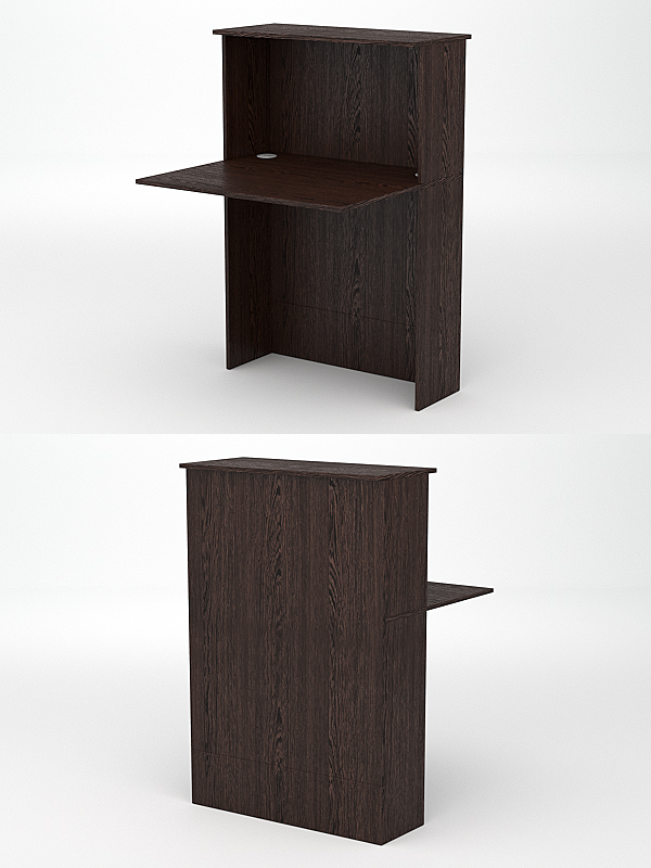 Модуль с царгой и столешницей СТАЙЛ №1, Дуб Венге