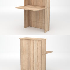 Модуль с царгой и столешницей СТАЙЛ №1, Дуб Сонома