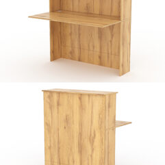 Модуль с царгой и столешницей СТАЙЛ №3, Дуб Золотистый