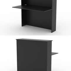 Модуль с царгой и столешницей СТАЙЛ №3, Черный