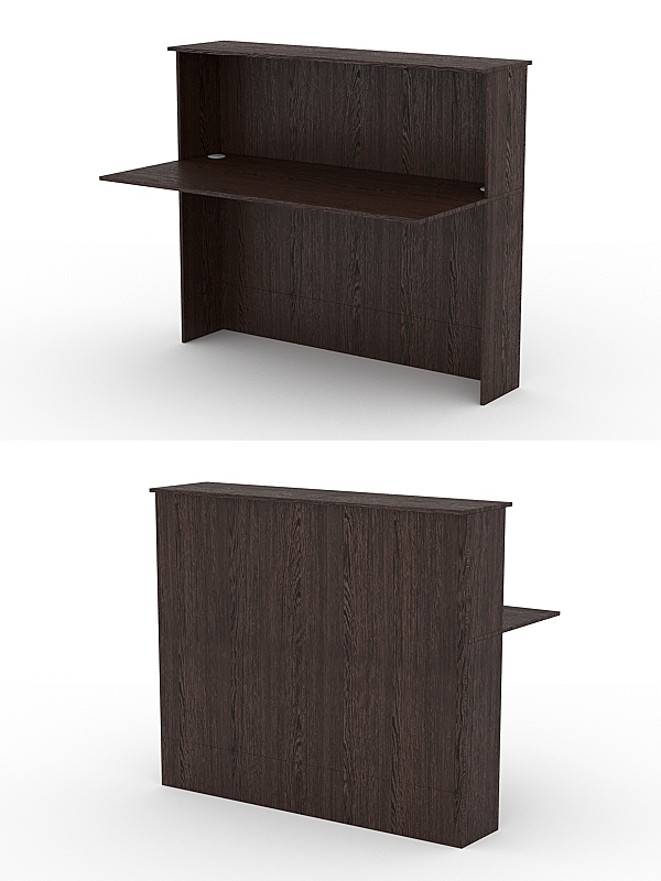 Модуль с царгой и столешницей СТАЙЛ №4, Дуб Венге