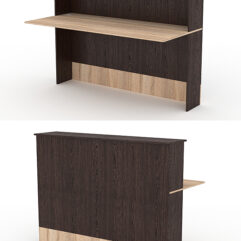 Модуль с царгой и столешницей СТАЙЛ №5, Дуб Венге и Дуб Сонома