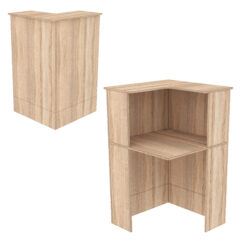 Модуль с царгой и столешницей СТАЙЛ №6 правый, Дуб Сонома