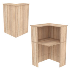 Модуль с царгой и столешницей СТАЙЛ №6 левый, Дуб Сонома