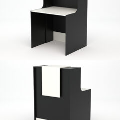 Ресепшн СТАЙЛ №1, Черный и Белый