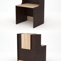 Ресепшн СТАЙЛ №1, Дуб Венге и Дуб Сонома