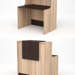 Ресепшн СТАЙЛ №2, Дуб Сонома + Дуб Венге