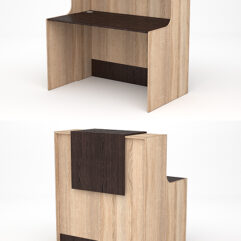 Ресепшн СТАЙЛ №3, Дуб Сонома + Дуб Венге