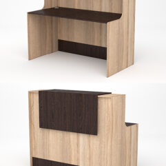 Ресепшн СТАЙЛ №4, Дуб Сонома + Дуб Венге