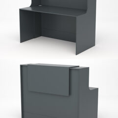 Ресепшн СТАЙЛ №4, Темно-Серый