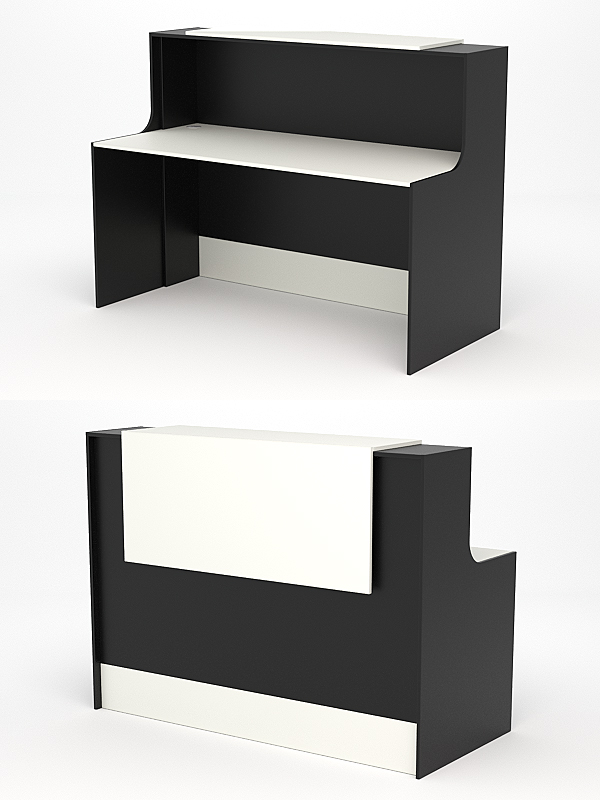 Ресепшн СТАЙЛ №5, Черный и Белый