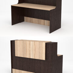 Ресепшн СТАЙЛ №5, Дуб Венге и Дуб Сонома