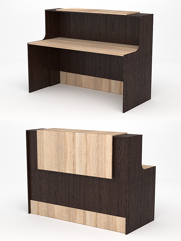 Ресепшн СТАЙЛ №5, Дуб Венге и Дуб Сонома