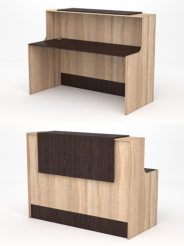 Ресепшн СТАЙЛ №5, Дуб Сонома + Дуб Венге