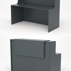 Ресепшн СТАЙЛ №5, Темно-Серый