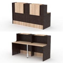 Комплект Ресепшнов СТАЙЛ №1, Дуб Венге и Дуб Сонома