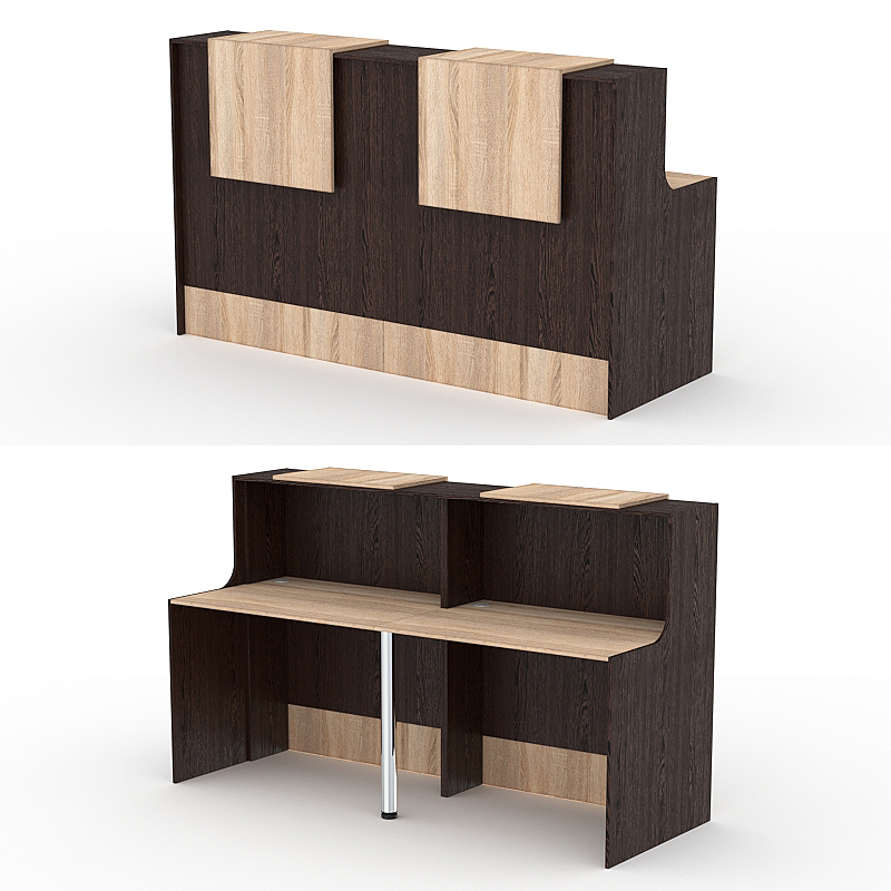 Комплект Ресепшнов СТАЙЛ №1, Дуб Венге и Дуб Сонома