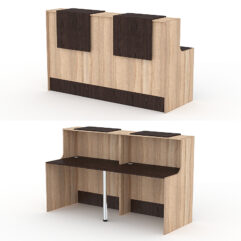 Комплект Ресепшнов СТАЙЛ №1, Дуб Сонома + Дуб Венге