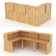 Комплект Ресепшнов СТАЙЛ №2, Дуб Золотистый