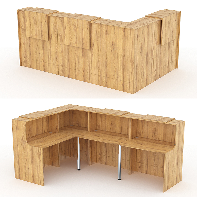 Комплект Ресепшнов СТАЙЛ №2, Дуб Золотистый