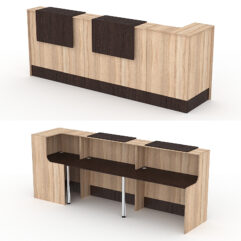 Комплект Ресепшнов СТАЙЛ №4, Дуб Сонома + Дуб Венге