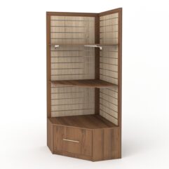 Стеллаж ПРОФИТ №3, Орех + Дуб Сонома