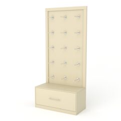 Стеллаж ПРОФИТ №5, Крем Вайс