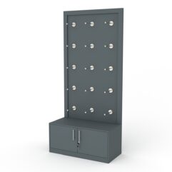 Стеллаж ПРОФИТ №6, Темно-Серый