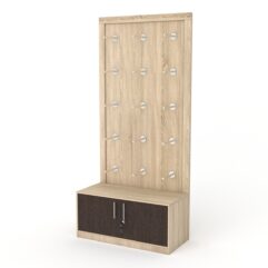 Стеллаж ПРОФИТ №6, Дуб Сонома + Дуб Венге