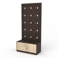 Стеллаж ПРОФИТ №6, Дуб Венге и Дуб Сонома