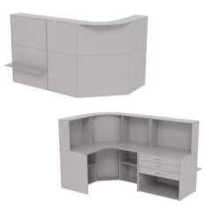 Комплект ресеспшнов ИНСТАЙЛ №1, Серый