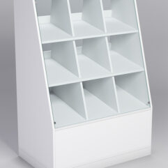 Прилавок для конфет и орехов №3, Белый