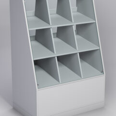 Прилавок для конфет и орехов №3, Серый