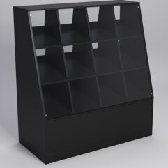 Прилавок для конфет и орехов №4, Черный