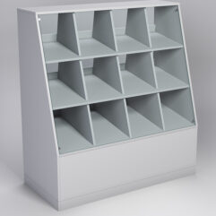 Прилавок для конфет и орехов №4, Серый