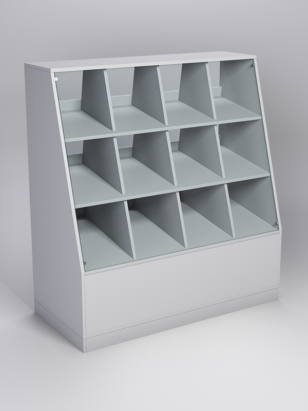 Прилавок для конфет и орехов №4, Серый