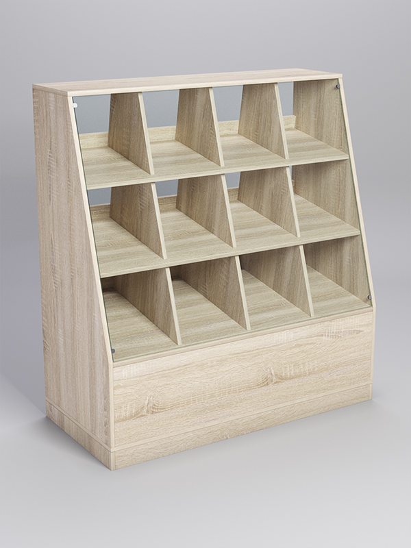 Прилавок для конфет и орехов №4, Дуб Сонома