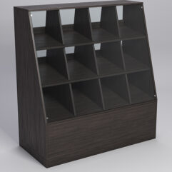 Прилавок для конфет и орехов №4, Дуб Венге