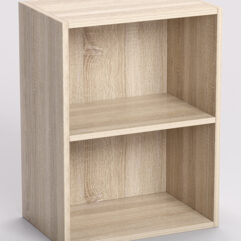 Стеллаж КОНСТРУКТОР №1-1, Дуб Сонома