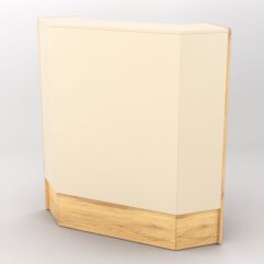 Ресепшн Ультра №9Б, Дуб Золотистый и Крем Вайс U1148-U2236