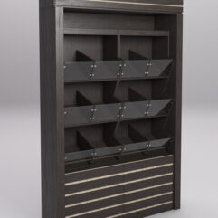 Комплект стеллажей РОВЕЛЬ №1, Дуб Венге