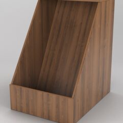 Модуль для автомобильных дисков R17 наклонный, Орех