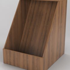 Модуль для автомобильных дисков R19 наклонный, Орех